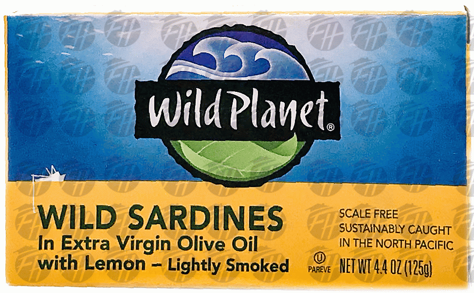 Wild Planet  wild sardines in extra virgin olive oil with lemon Full-Size Picture